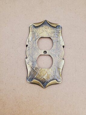 Light Switch Cover , Switch Plate, Outlet Covers, Gold, Antique Brass, Plug,